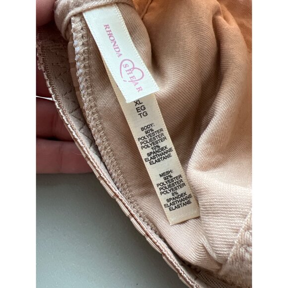 Rhonda Shear 2 Pack Striped Pin Up Bra Size XL Black Beige Intimate Lounge 679.3 - Picture 3 of 6